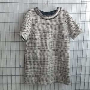 ZARA BASIC Women's Dress Size XL White and Black